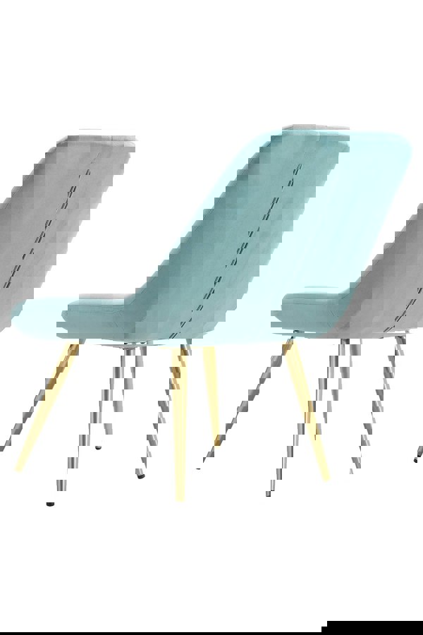 Living and Home Velvet Upholstered Lounge Accent Chair