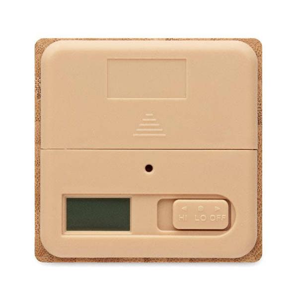 MidOcean Bamboo Twist Snooze Timer - Wood - 