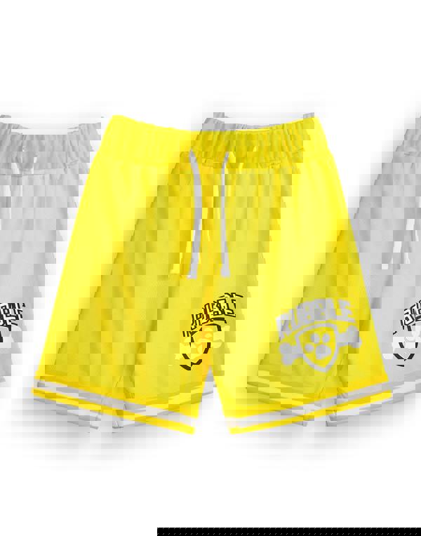 Paw Patrol Boys Yellow Rubble 2 Piece Basketball Set