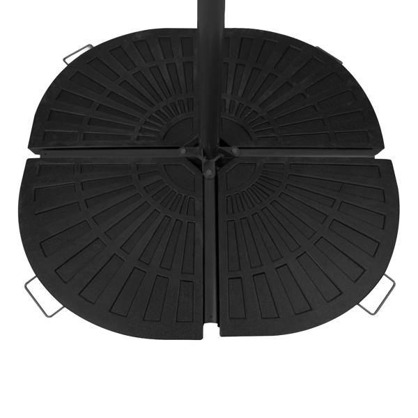 Jardi Cantilever Parasol Base – Fan x 4