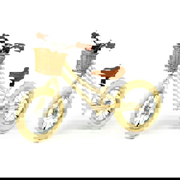 Bigjigs Toys Balance Bike - Cream