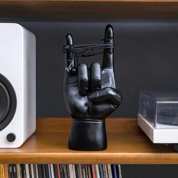 Rock On Headphone Stand - close-up detail