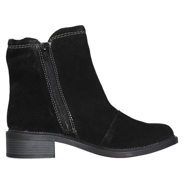 Clarks Ladies Clarks Zip Mid Calf Ankle Boot Maye Zip