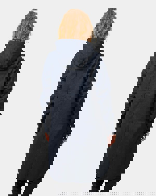 Ilse Jacobsen Rain Womens A-Line Softshell Raincoat - Dark Indigo 660