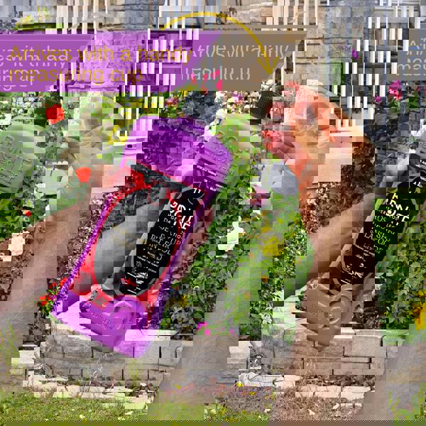 Bronte Heritage Organic Rose & Shrub Food 1L – Seaweed-enriched, pet-friendly fertiliser. Strengthens blooms & plant health. Makes 300L