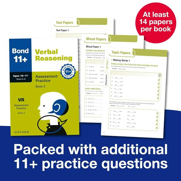 Bond Age 10-11 Bk 2 Assessment Papers Pack