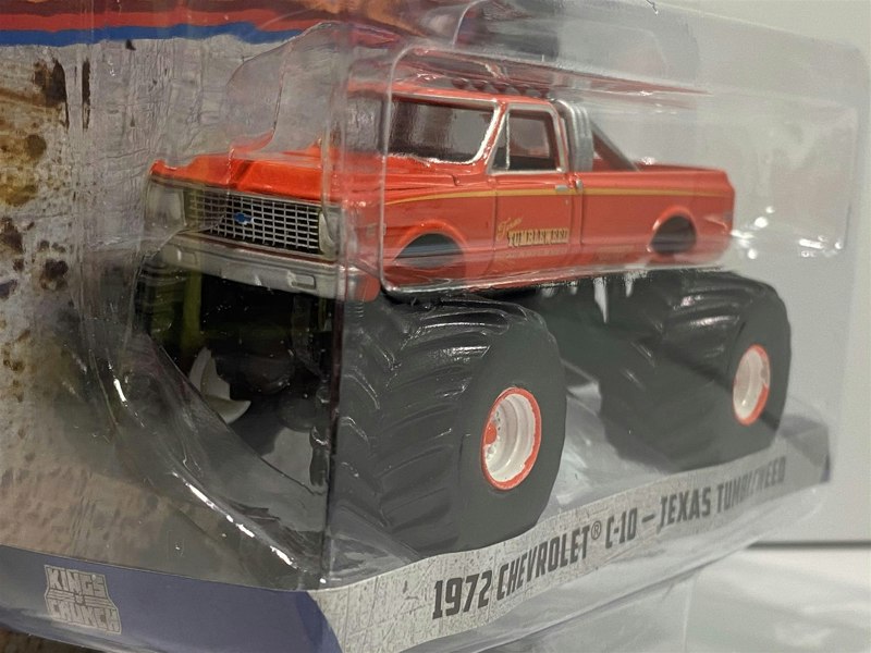 Greenlight 1972 Chevrolet C-10 Texas Tumbleweed King of Crunch 1:64 Scale Greenlight 49070B