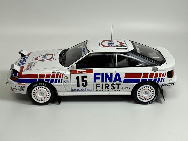 Triple9 Toyota Celica #15 Tour De Corse 1991 1:18 Scale Triple 9 1800200