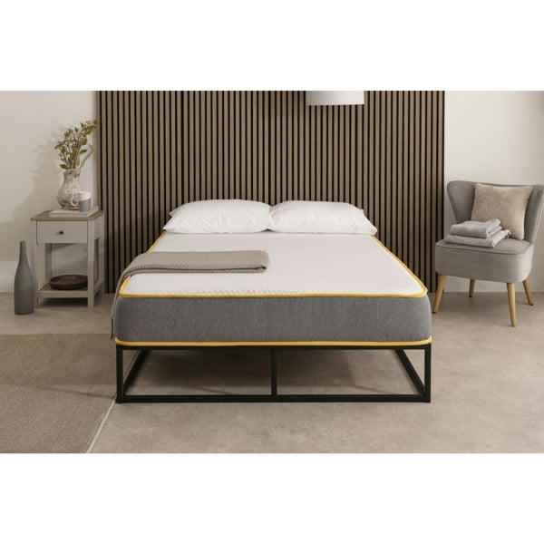 The Foam People The Saffron Comfort All Foam Mattress – 8" Deep Memory & Supportive Foam