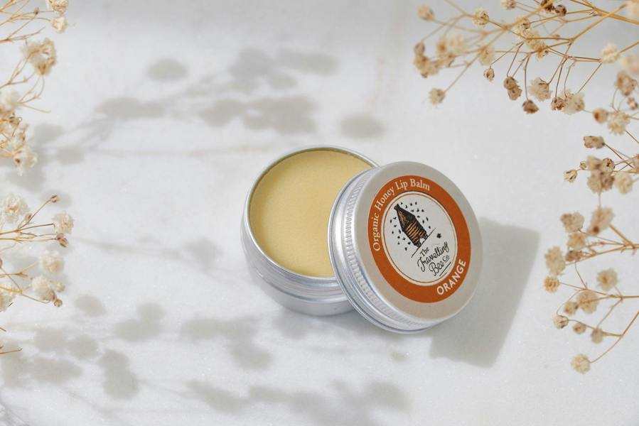 The Travelling Bee Co. Orange Organic Lip Balm