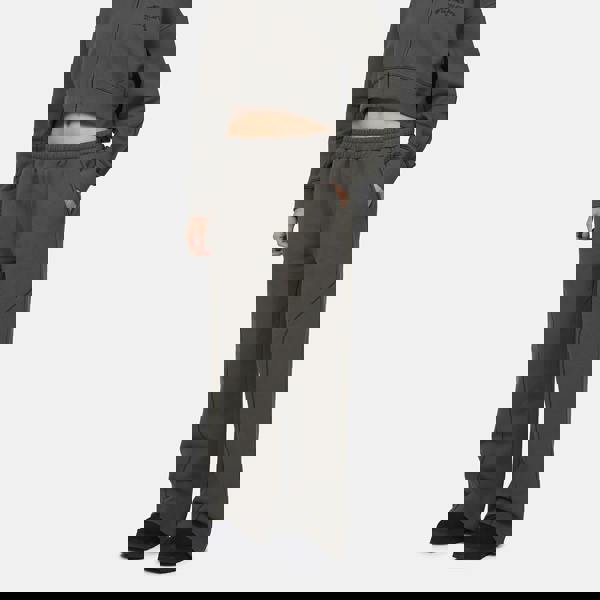 Good For Nothing Grey Coverlock Stitching Baggy Joggers - Grey Image 3