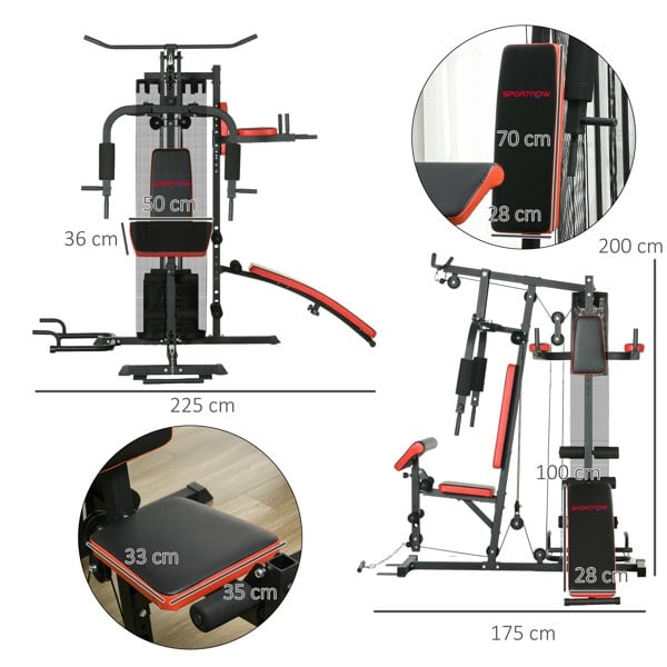 Multi-Exercise Gym Station