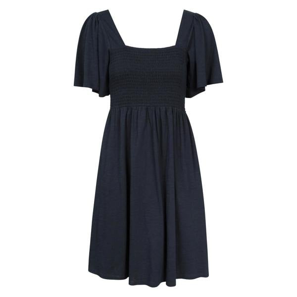 Mountain Warehouse Womens/Ladies Hydra Shirred Dress - Navy - 