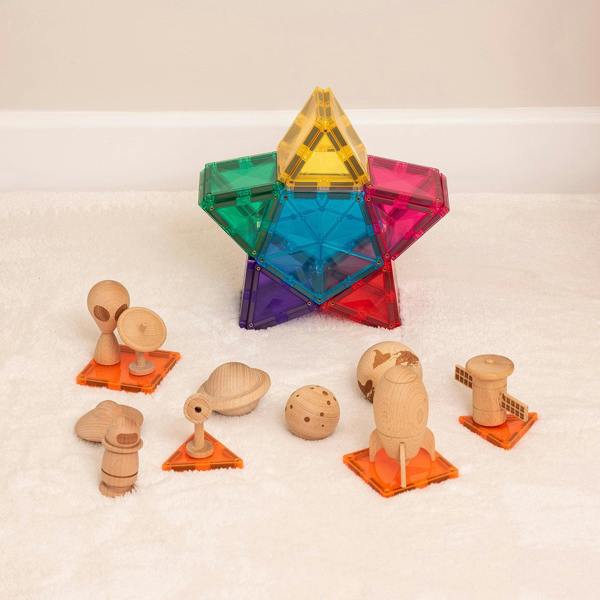 tickit Wooden Space Adventure & Light Star Pack