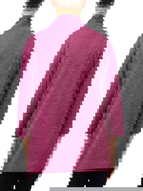 PennyPlain Long Line Cardi - Magenta