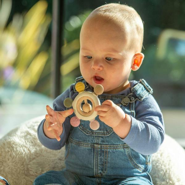 tickit SiliSoft® Rattle Teether (Earth)