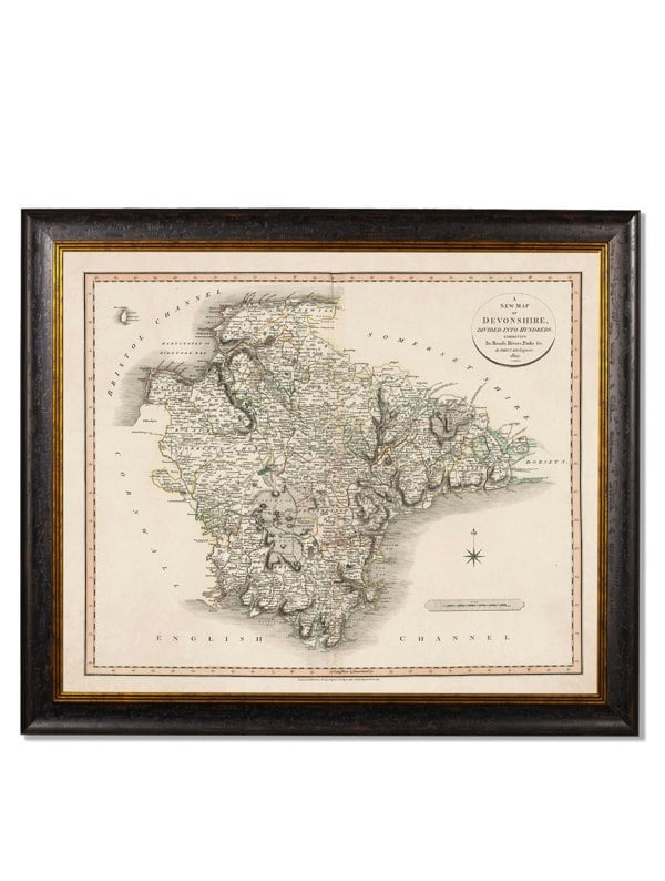 Exceptional Art c.1806 County Maps of England