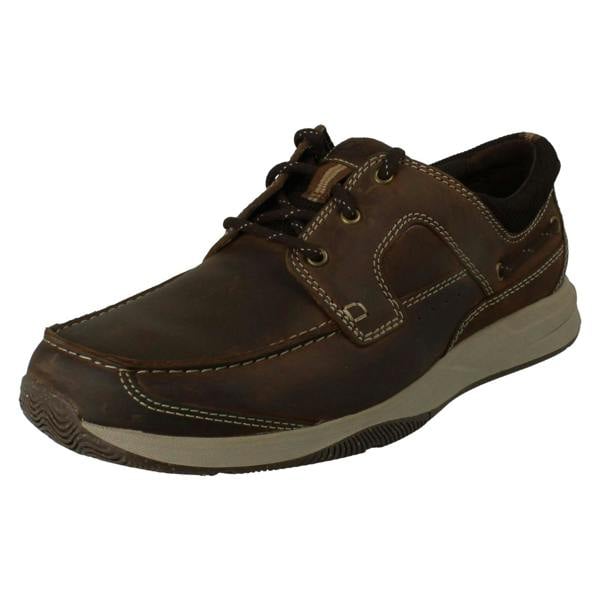 Clarks Mens Clarks Casual Lace Up Shoes Sailview Lace