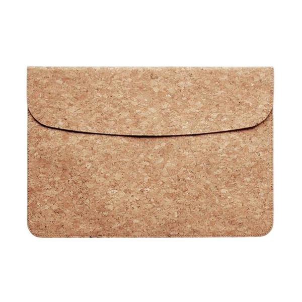 MidOcean Grace Cork Magnetic Closure Laptop Sleeve - Beige - 