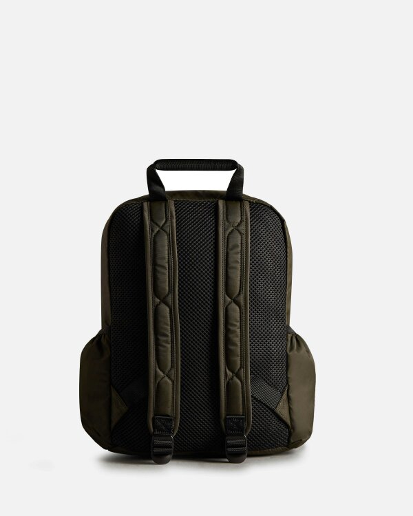 Hunter Nylon Backpack Small - Dark Olive