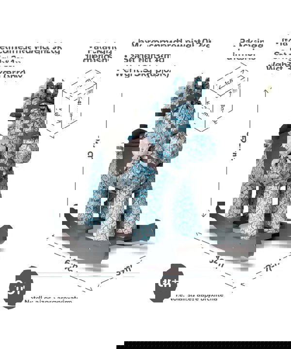 Little Bird Told Me Louie & Duke Rocking Horse