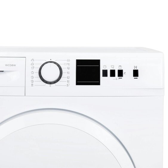 Willow 8kg Condenser Dryer WCD8W - White