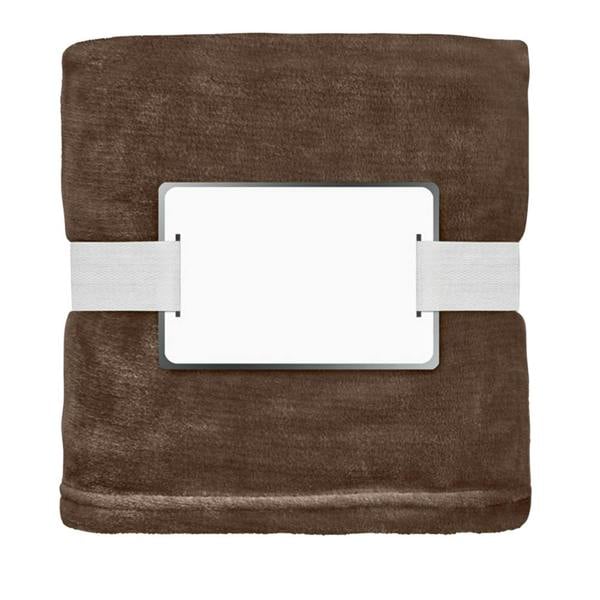 MidOcean Logan RPET Fleece Blanket - Chocolate - 