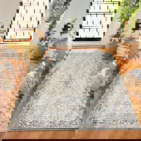 Livabliss Becki Owens Darling-Washable Brown Pink Traditional Vintage Boho Rug