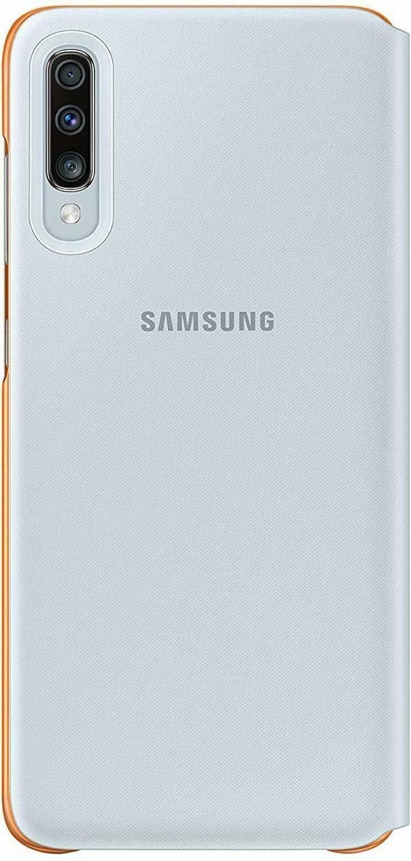 Samsung Genuine Samsung A70 White Wallet Case Flip Cover EF-WA705PWEG