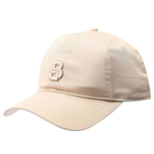 Boss Womens/Ladies Monogram Baseball Cap - Beige - 