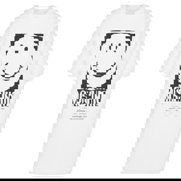 MOSCHINO 221EA07160541 1001 WHITE T-SHIRT FEMALE XS