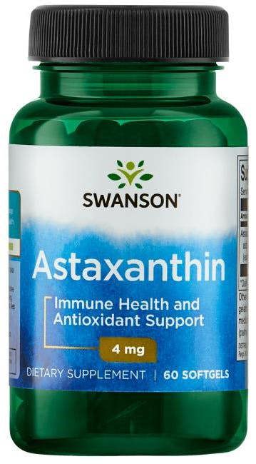 Swanson Astaxanthin, 4mg - 60 softgels