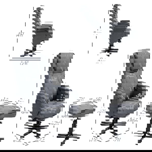 Recliner with Ottoman