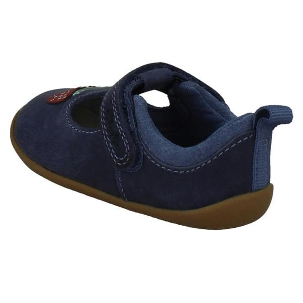 Clarks Girls Clarks Pre-Walker T-Bars Roamer Berry
