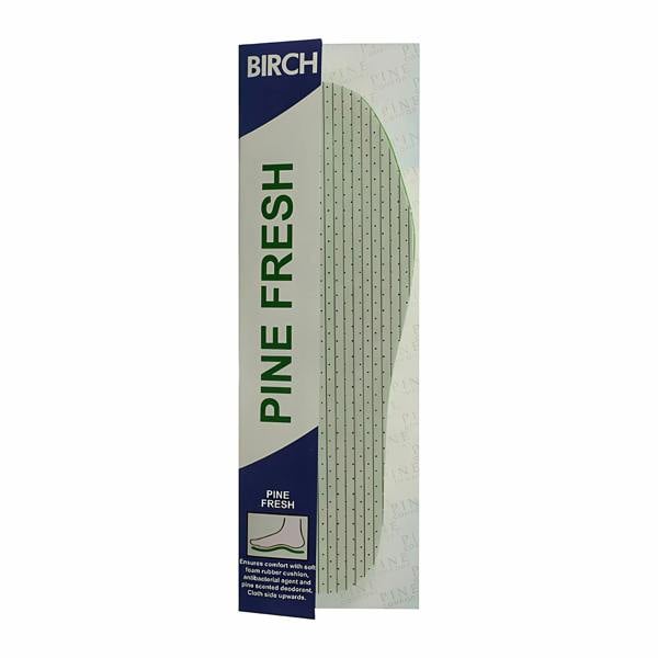 BIRCH Gents Pine Insoles - Shoe Comfort and Moisture Control
