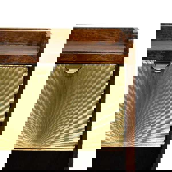Artisan Furniture Mini Manila Gold 1 Drawer Bedside