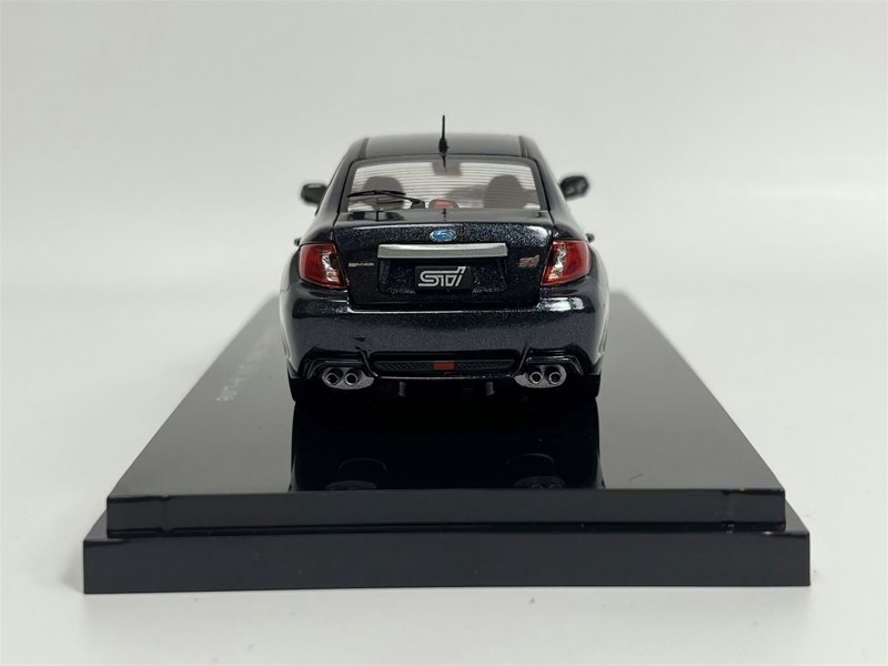 Ebbro Subaru WRX STI A Line Metallic Grey 1:43 Scale 44398