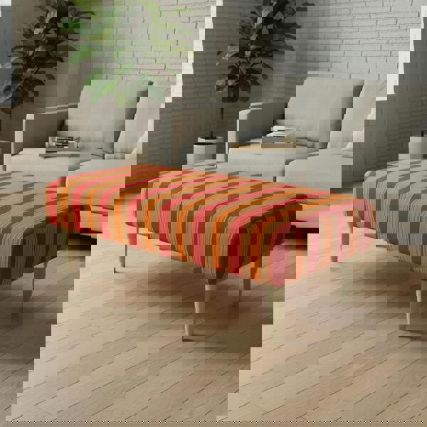 Large rectangular coffee table seat adding a statement centrepiece to any room