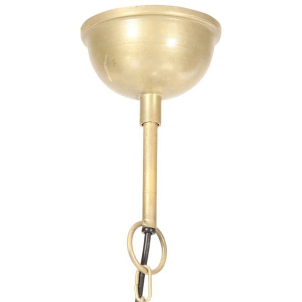 Berkfield Industrial Hanging Lamp 25 W Brass Round 40 cm E27