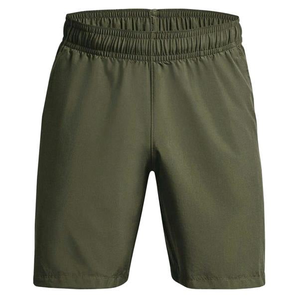 Under Armour Mens Tech Wordmark Shorts - Marine Green - 