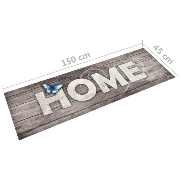 Berkfield Kitchen Carpet Washable Home 45x150 cm