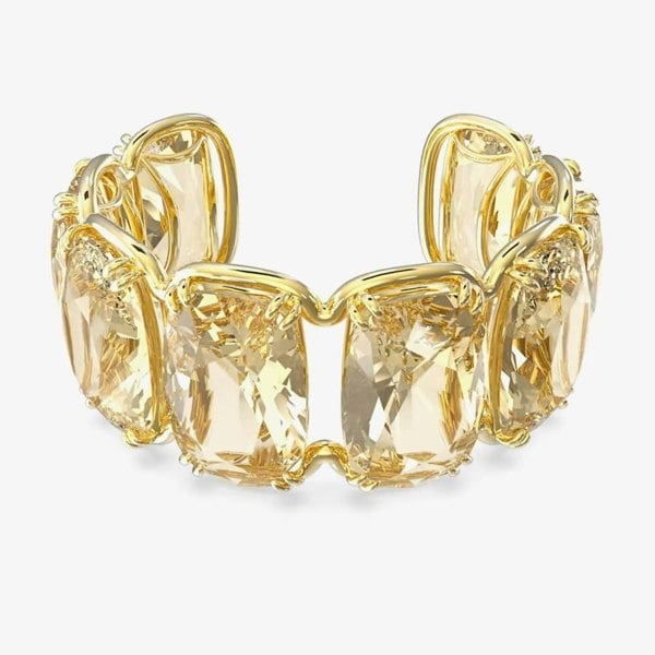Swarovski Harmonia Gold Tone Plated Yellow Crystal Bangle 5616521