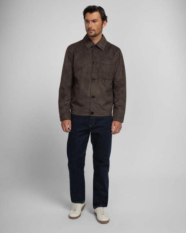 Steel & Jelly Backford - Faux Suede Jacket
