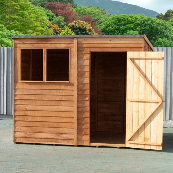 Shire Overlap Pent 8x6 Storage Shed - Best Shed