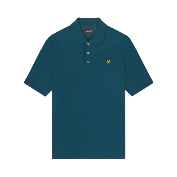 Lyle & Scott Mens Plain Polo Shirt - Apres Navy