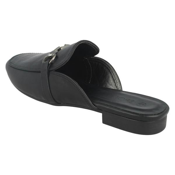 Spot On Ladies Spot On Backless Mule Shoes F80286