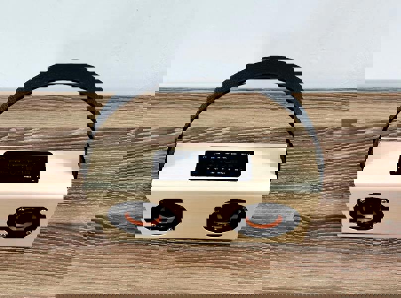 Accuratus Scandi W100 - Premium Rechargeable Portable Bluetooth & 3.5mm Wired Speaker Set