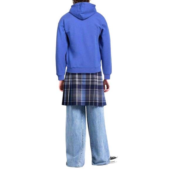 Moschino Mens Couture Milano Hoodie - Blue - 