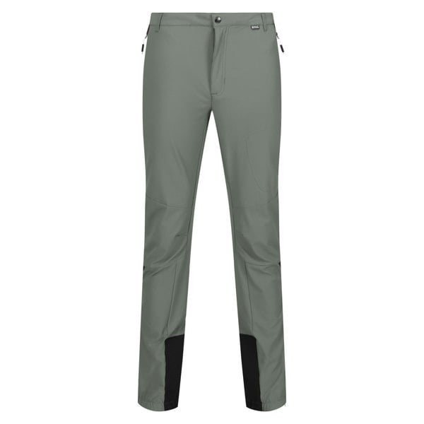 Regatta Mens Mountain III Hiking Trousers - Agave Green/Ash