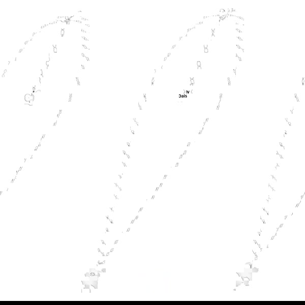 Great Pyrenees Silhouette Silver Necklace - Personalised - MYLEE London